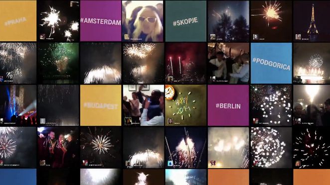 #Share2014 - smartfony pokazują, jak świętowaliśmy nadejście nowego roku 1