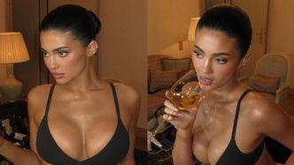 Kylie Jenner rozbiera się do rosołu i popija winko w Paryżu. Tak wygląda jej ciało po dwóch ciążach