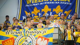 Doping na meczu Industria Kielce - Chrobry Głogów w meczu Orlen Superligi. Tak wspieraliście zespół Talanta Dujszebajewa. Zobacz zdjęcia