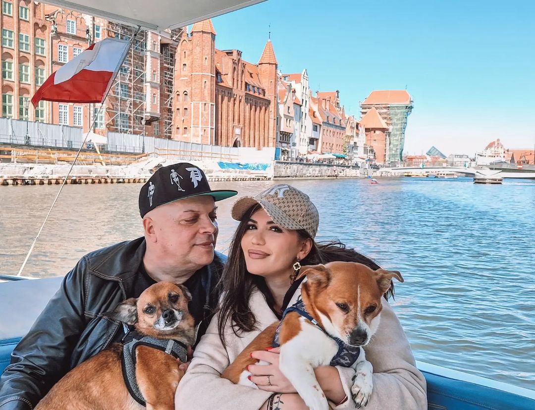 Krzysztof Skiba z ukochaną Karoliną