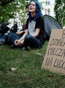 Rektor porozmawiał ze strajkującymi. Studenci UW są nieugięci