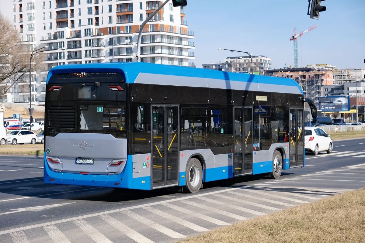 NesoBus testuje na ulicach Lublina autobus wodorowy wyprodukowany dla Chełma