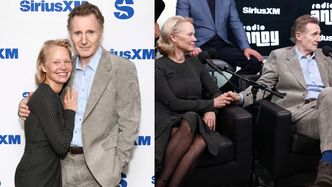 Pamela Anderson i Liam Neeson TRZYMAJĄ SIĘ ZA RĘCE podczas wywiadu. Słodziaki?