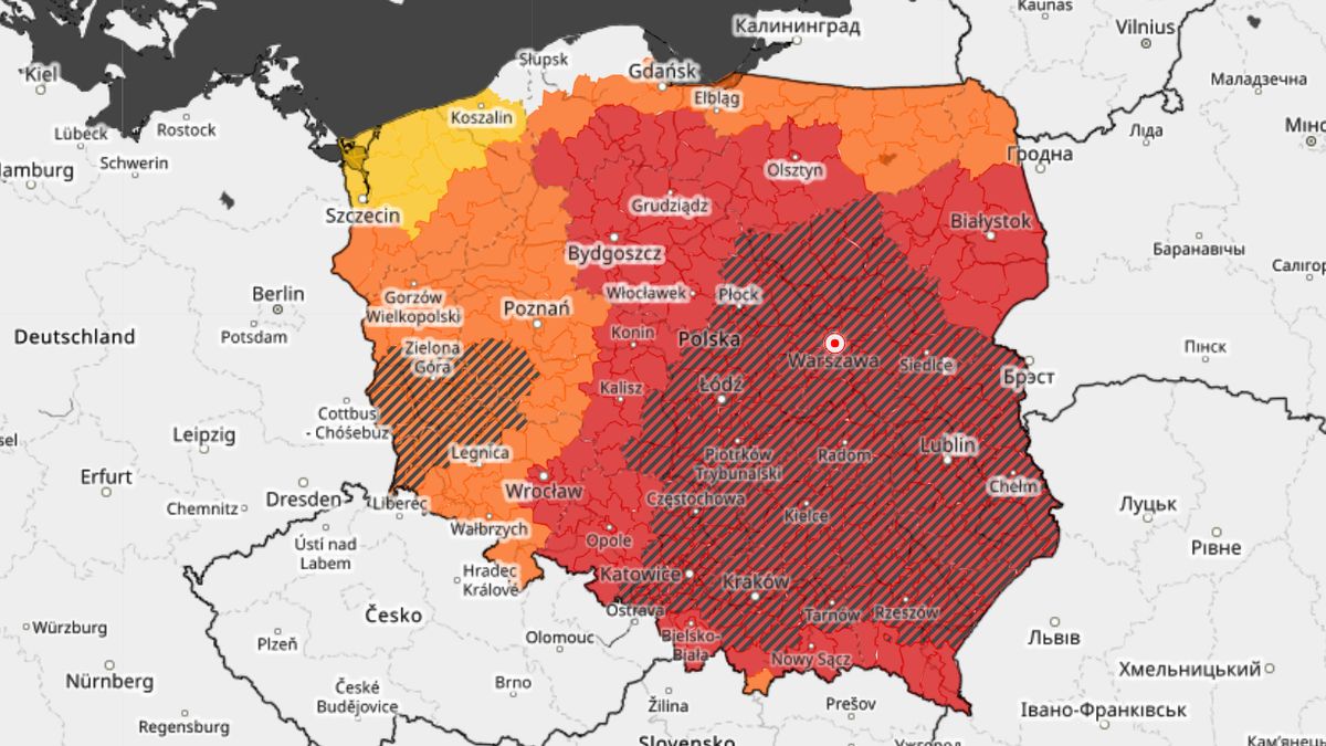 Ostrzeżenie przed burzami 
