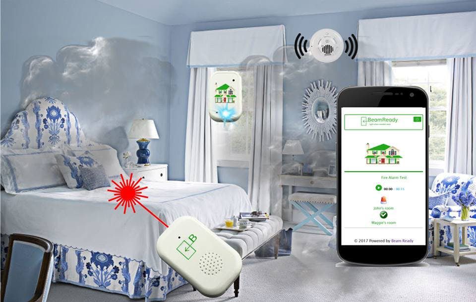 Inteligentny alarm, który pokaże strażakom drogę 2