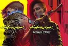 Grafika promująca "Cyberpunk 2077: Widmo wolności"