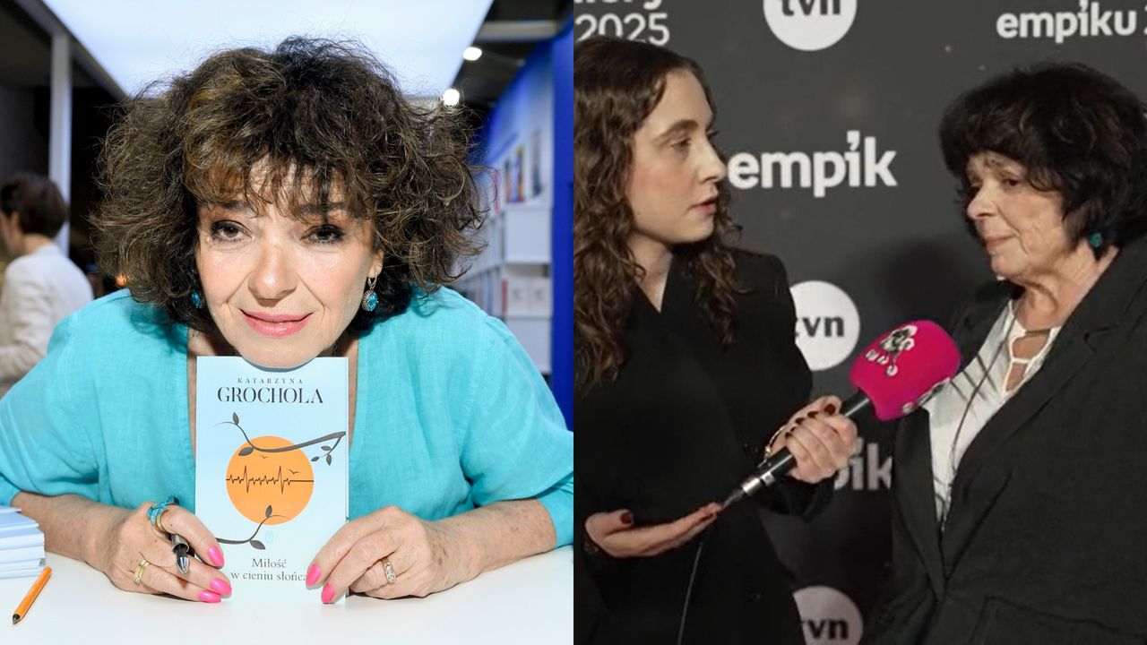 Katarzyna Grochola dostawała 80 GROSZY za pierwszą książkę: "Realia są brutalne" (WIDEO)