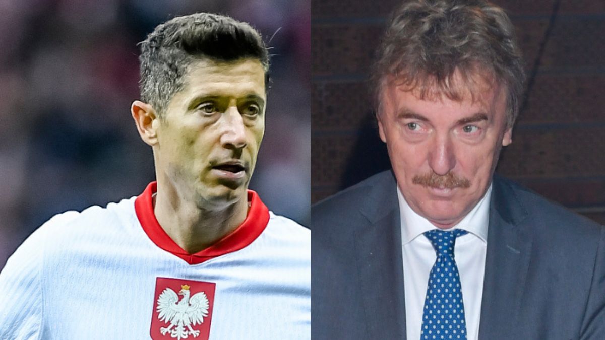 Robert Lewandowski i Zbigniew Boniek