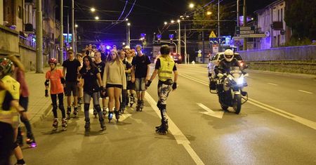 Nightskating w Lublinie. Rolkarze przejadą nocą ulicami miasta