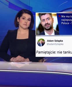 Posłowie bojkotują stacje Orlenu. "Wiadomości" pokazują atak w Rymaniu