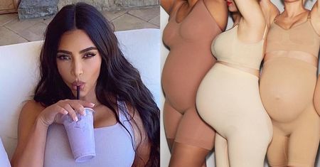Kim Kardashian skrytykowana za  sprzedaż wyszczuplającej bielizny DLA CIĘŻARNYCH