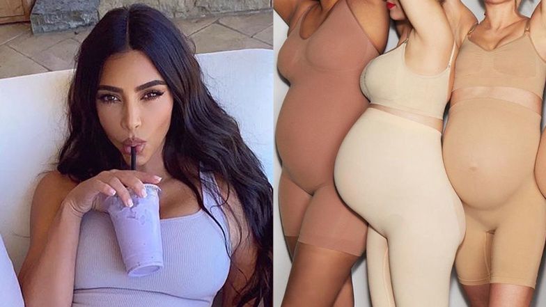 Kim Kardashian skrytykowana za  sprzedaż wyszczuplającej bielizny DLA CIĘŻARNYCH