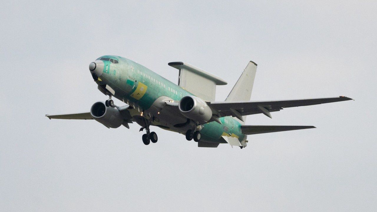 Pierwszy E-7A Wedgetail dla Wielkiej Brytanii oblatany