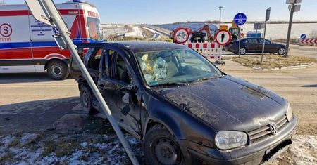 Groźny wypadek na obwodnicy