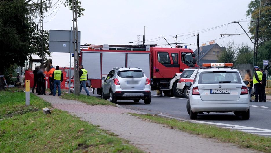 Akcja służb na miejscu wybuchu gazu w Czeladzi.