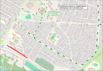 Ulica Norbertańska w Płocku zostanie zamknięta. Kierowców czekają objazdy i utrudnienia