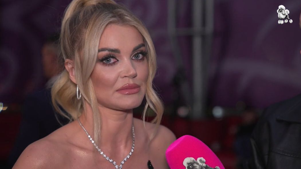 Edyta Folwarska na premierze "Pokusy"