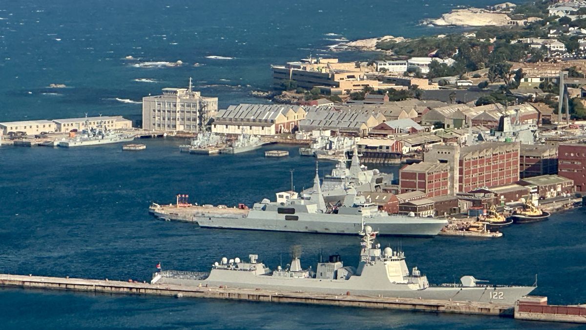 South Africa hosts joint naval drills with China, Russia and Iran
SIMON'S TOWN, SOUTH AFRICA - JANUARY 9: Warships from South Africa, China, Russia and Iran gather at Simon's Town Naval Base as part of the joint naval exercise dubbed 'Peace Resolve,' aimed at enhancing regional maritime security and conducted off the coast of Cape Town and in the False Bay area, in Simon's Town, South Africa, on January 9, 2026. (Photo by Murat Ozgur Guvendik/Anadolu via Getty Images)
Anadolu
january 2026, russia navy, iran navy, joint naval exercise, simon's town naval base, china navy, peace resolve, maritime security