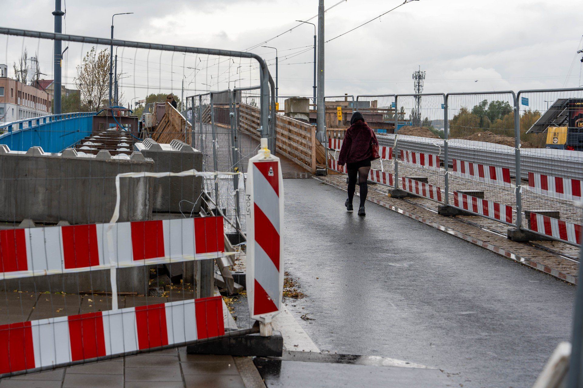 Remont Mostu Siennickiego. Trwają prace rozbiórkowe