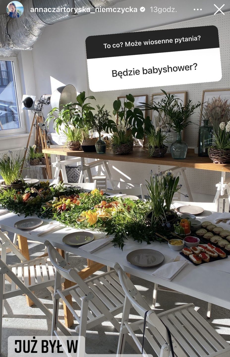 Anna Czartoryska-Niemczycka pokazała fotki z baby shower