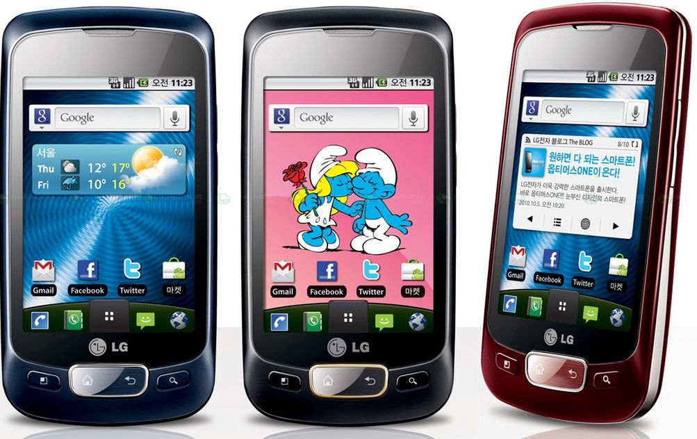 Smerfny LG Optimus One trafi do Europy? 2