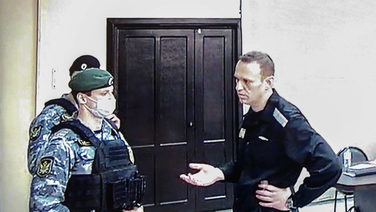 Tak Nawalny wyglądał w lutym 2022 roku