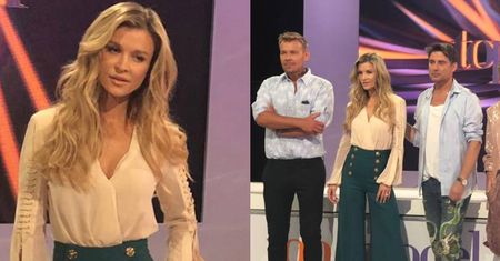 Modna Joanna Krupa i Woliński w bardzo wąskich spodniach na castingu do "Top Model" (ZDJĘCIA)