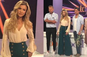 Modna Joanna Krupa i Woliński w bardzo wąskich spodniach na castingu do "Top Model" (ZDJĘCIA)