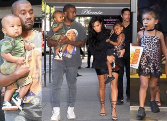 Kim i Kanye zabrali dzieci na lody (ZDJĘCIA)