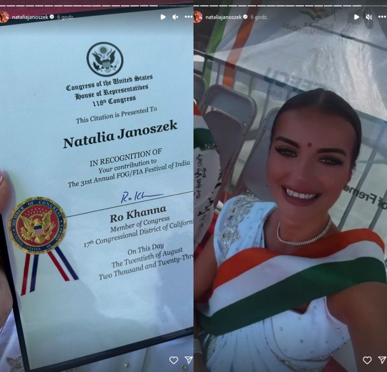 Natalia Janoszek relacjonuje uczestnictwo w kolejnej imprezie w USA