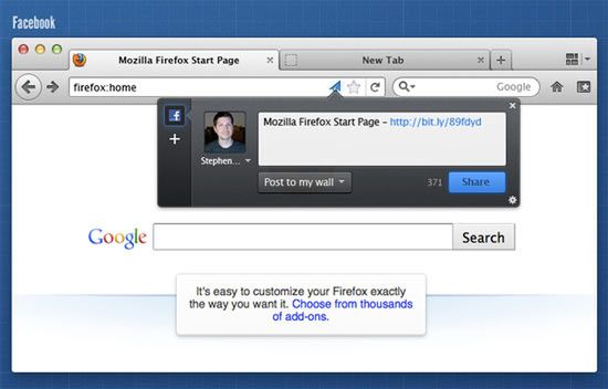 Firefox 5 bardziej społecznościowy: Mozilla ujawnia kolejne screeny 4