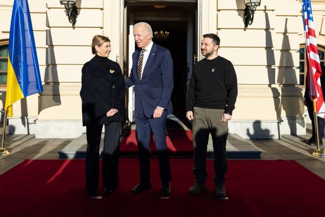 Biden w Kijowie. Pierwsze reakcje wojskowych na zaskakującą wizytę