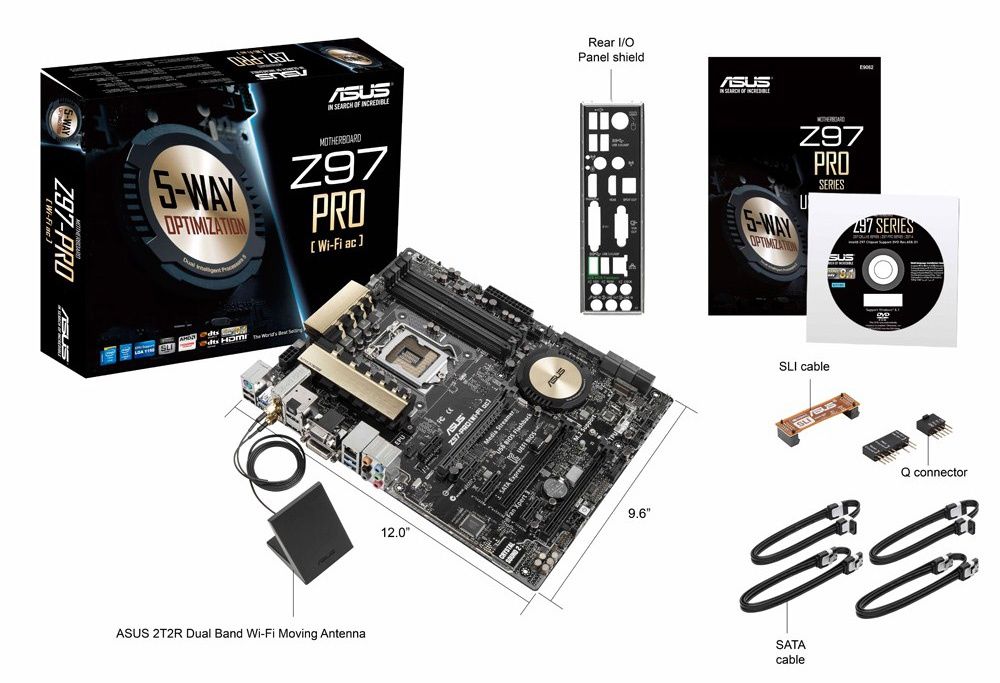 ASUS Z97-PRO (Wi-Fi ac)  – zastaw