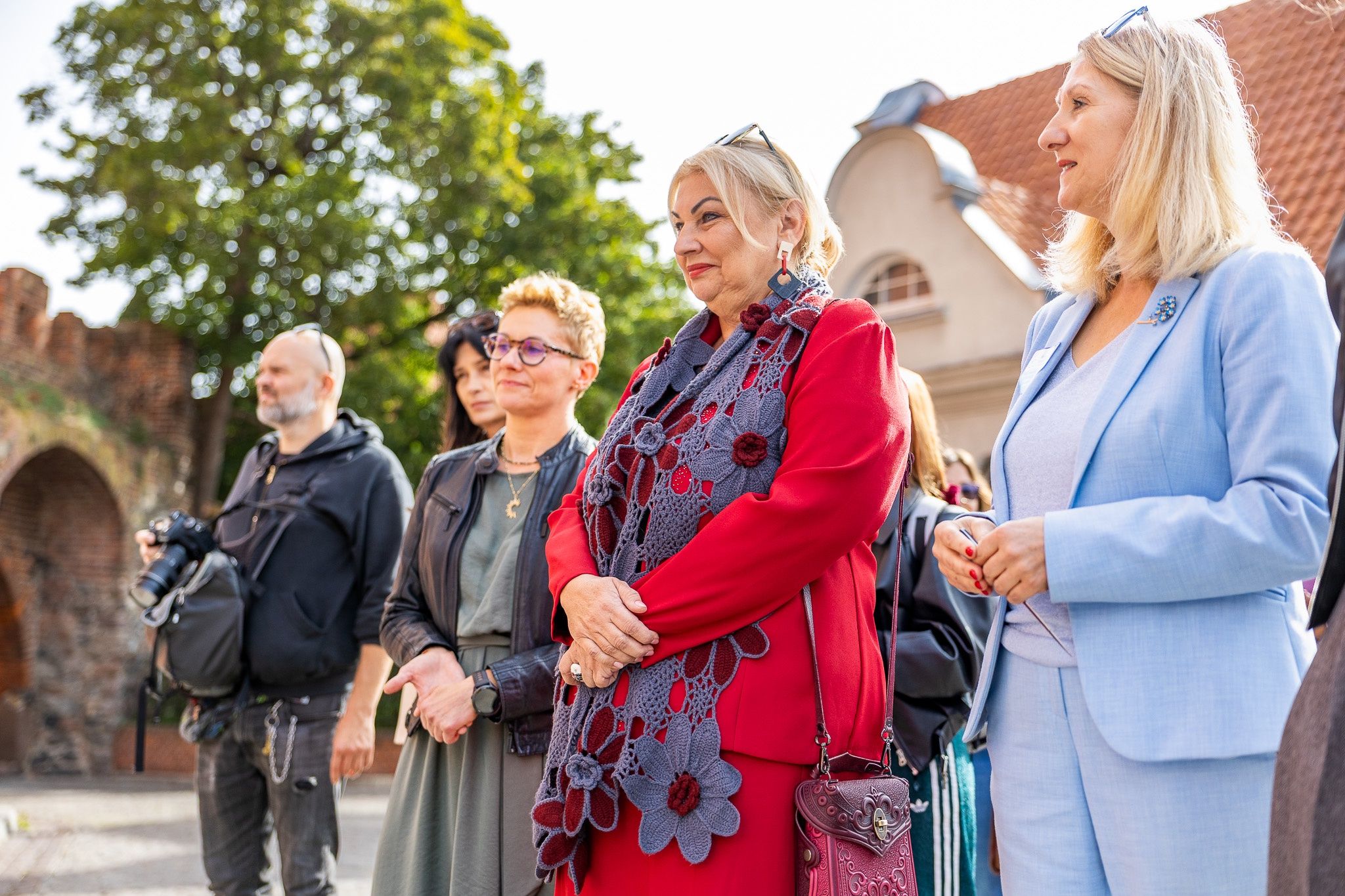 11 września odsłonięto dwa toruńskie aniołki: Wandę i Ludwika