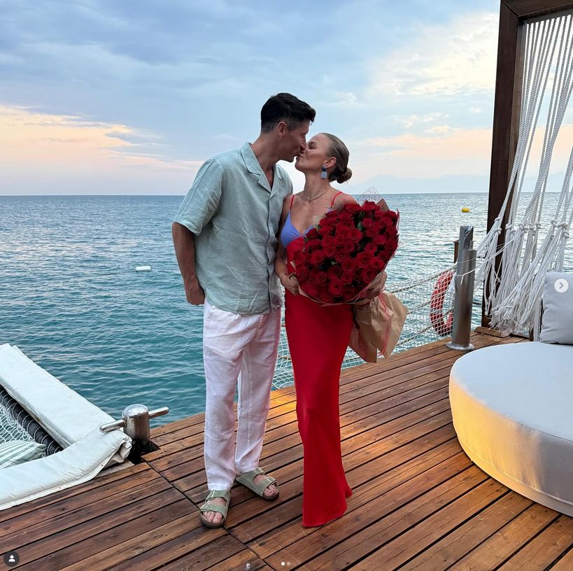 Anna i Robert Lewandowscy świętują rocznicę ślubu