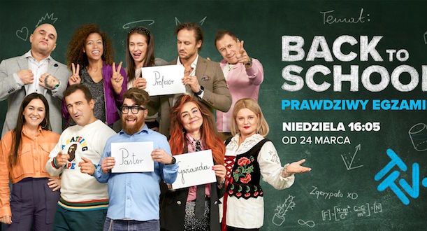 Gwiazdy i influencerzy wrócą do szkoły. TTV rusza z show ”Back to school. Prawdziwy egzamin”