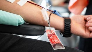 Akcja krwiodawstwa w Busku-Zdroju. "Strażacy Krewniacy" zebrali ponad 48 litrów krwi.