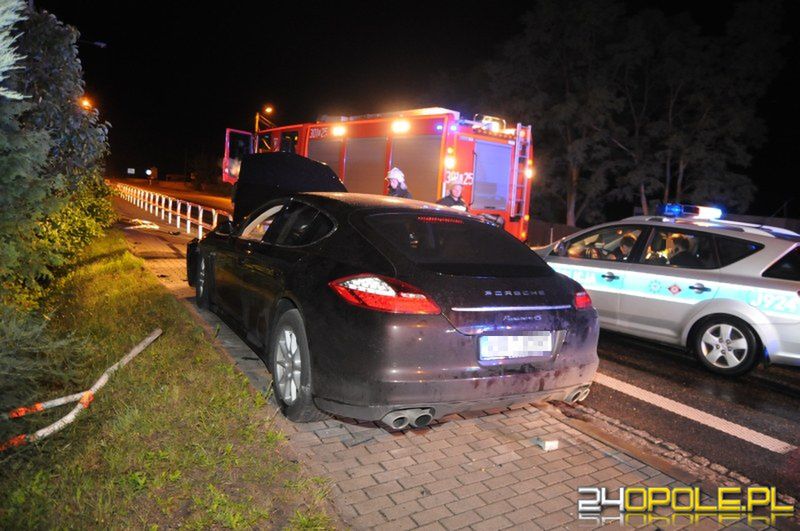 Porsche Panamera Crash