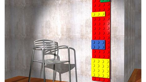 Nietypowy grzejnik z... klocków Lego 1