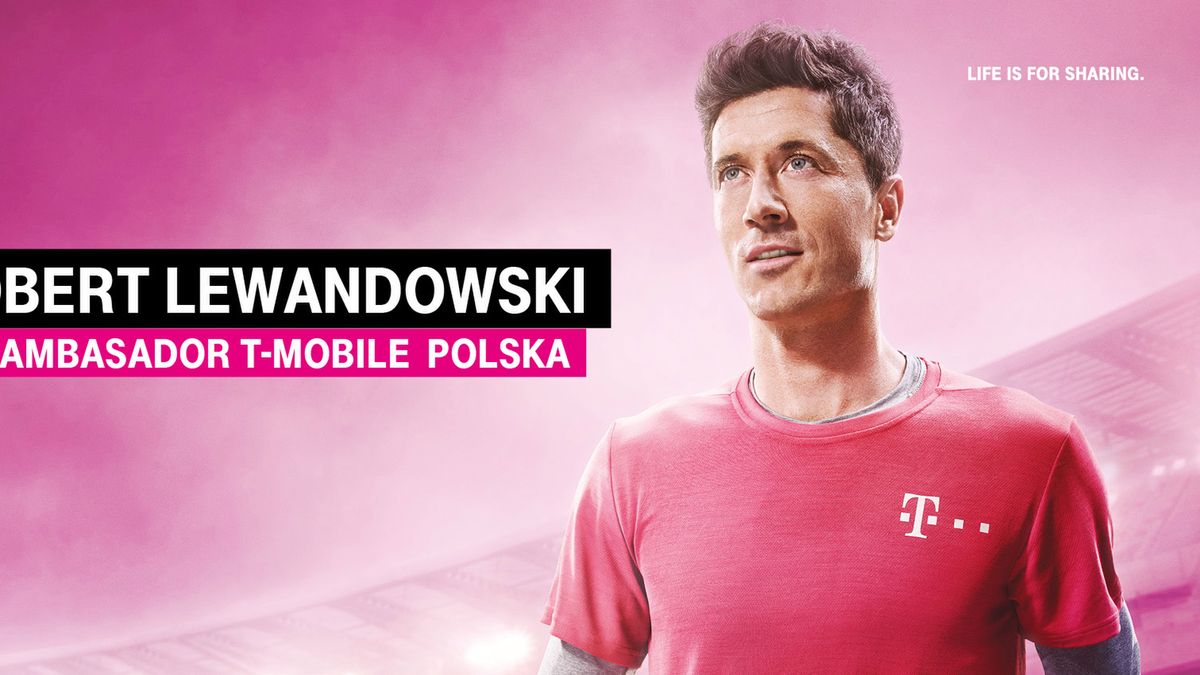Robert Lewandowski zostaje ambasadorem T-Mobile Polska 1