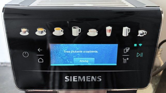 Ekran płukania ekpresu Siemens EQ600 iAroma TP607ET8
