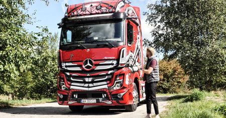 Mercedes Actros - spełniłem marzenie z dzieciństwa