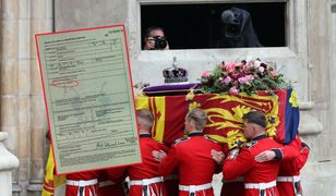Jest akt zgonu Elżbiety II. Podano przyczynę śmierci