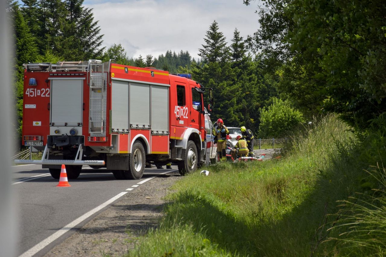 Makabryczny wypadek. Nie żyje emerytowana policjantka