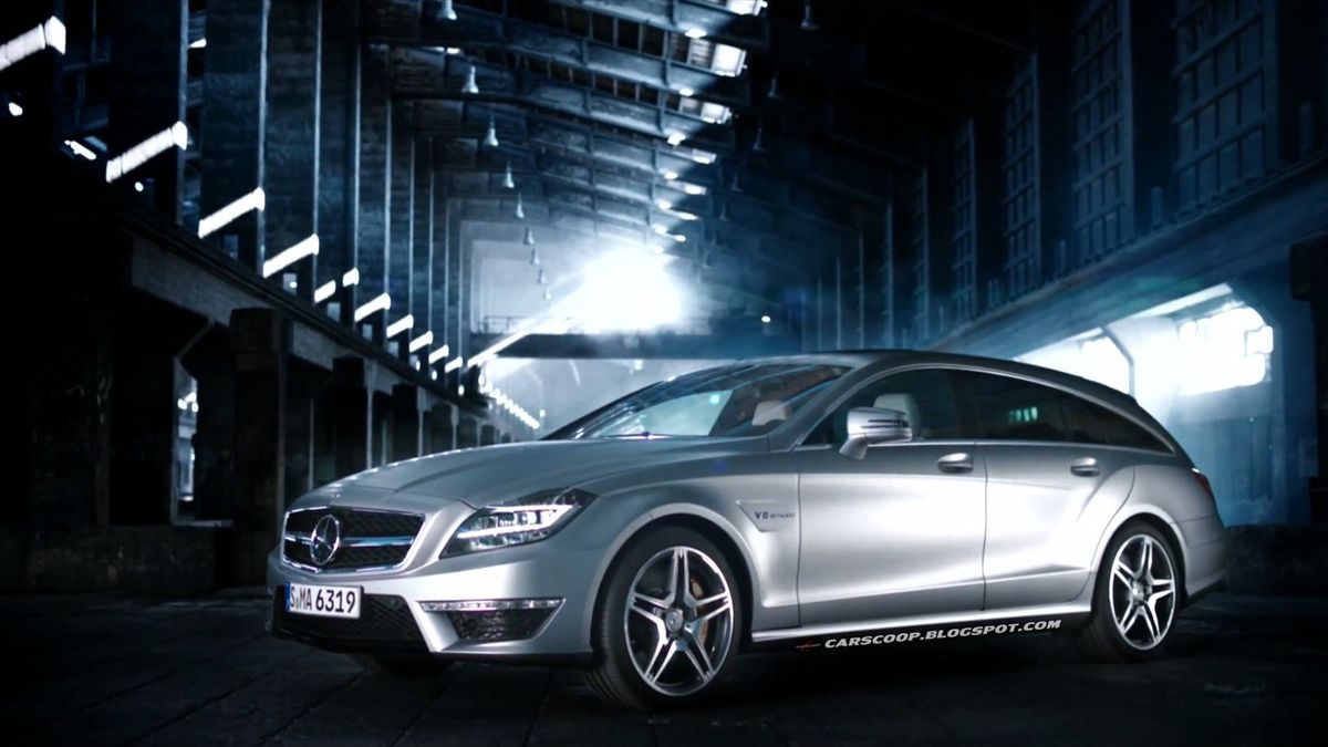 Mercedes-Benz CLS63 AMG Shooting Brake (źródło: Carscoop)