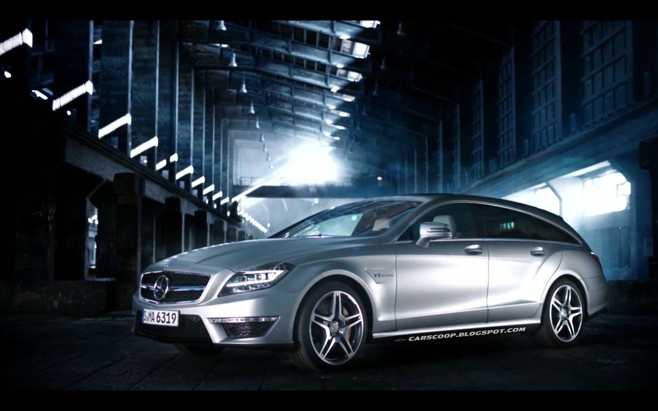 Mercedes-Benz CLS63 AMG Shooting Brake (źródło: Carscoop)