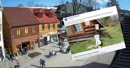 Zdjęcie z Zakopanego. Ludzie przecierają oczy