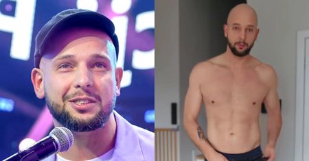Maciej Pela świeci GOŁĄ KLATĄ podczas prezentacji stylizacji. "CIASTECZKO" (FOTO)