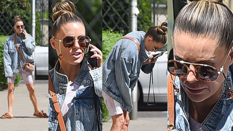 Małgorzata Rozenek odsłania nogi 