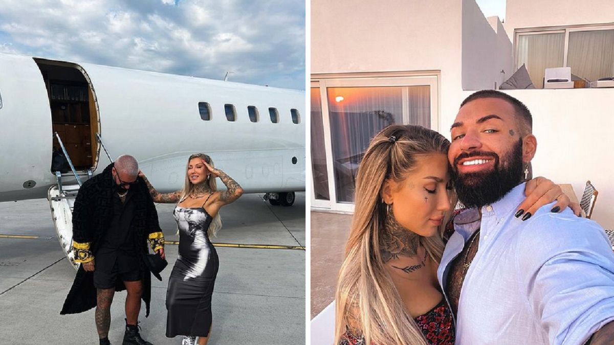 Daniel Majewski i Deynn poleceli na Ibizę prywatnym samolotem. Lawina hejtu